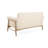 Bryshaun Linen Flare Arm Loveseat-924906639-924906625