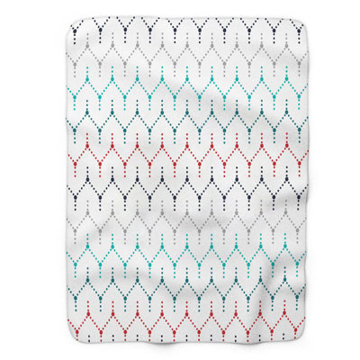 Patriot's Colors - Couverture sherpa de qualité supérieure 1 pièce