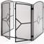 Essence 3 Panel Steel Fireplace Screen