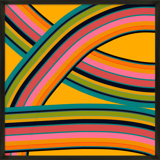 Fiesta Twist By Jacques Pilon - Framed Wall Art