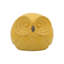 Figurines décoratives en hibou en céramique pour la décoration intérieure - Décoration de sculpture contemporaine pour tablette, table ou salon - ensemble de 3, 8 po, 6 po, 4 po, jaune-773147835