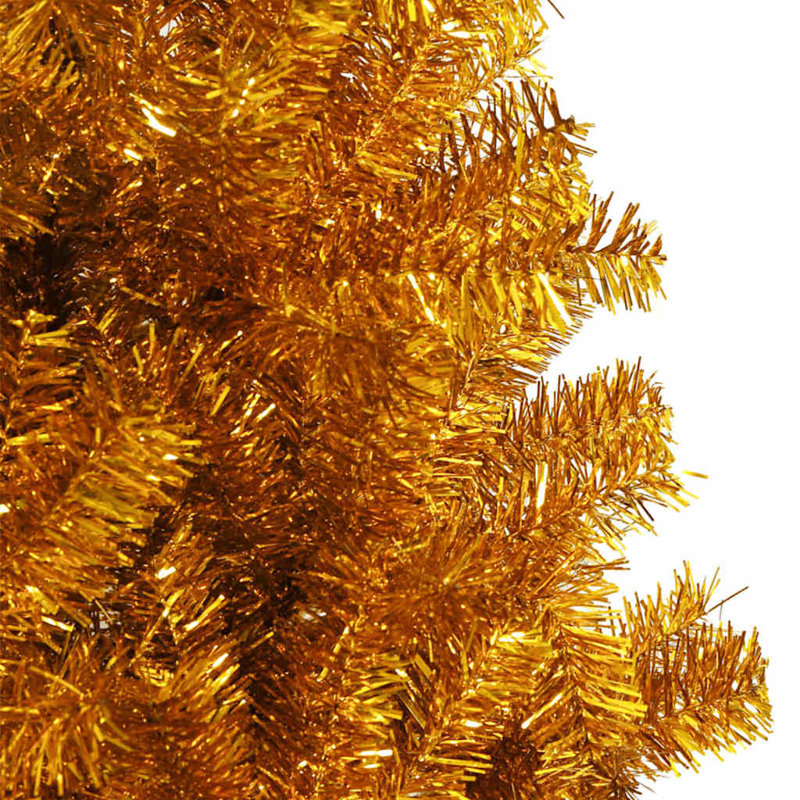 vidaXL Christmas Tree with 300 LEDs with Stand PVC, Brown