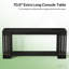 Console Table, 2-Tier Side Table,Sofa Table