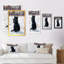 Chapeau de chat noir en hiver - décoration murale pour enfants-1938028387-1938028388