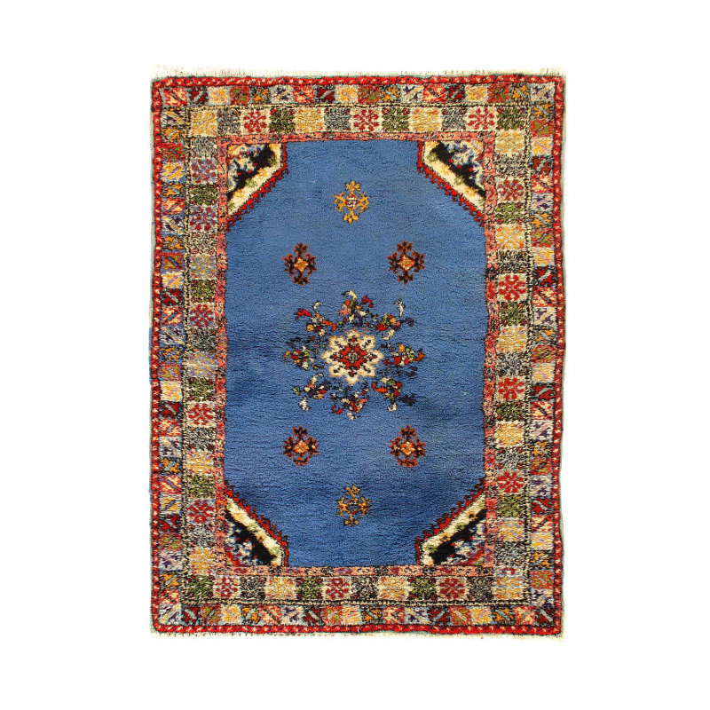 Jhamel One-of-a-Kind 6'05'' X 4'05'' Hand Knotted Area Rug