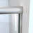 DreamLine Alliance Pro HV 56 - 60 inch W x 70 1/2 inch H Semi-Frameless Bypass Shower Door in Brushed Nickel-69488223-121250580