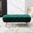 Velvet Button Tufted Bench-1799085991