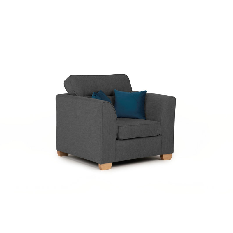 Marryn Armchair Fabric, Dark Grey