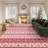 Howlond Christmas Decorative Washable Area Rug With Non-Slip Backing-1286383511