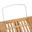 Freestanding Bamboo Bath Caddy