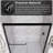 56''-60'' W X 70'' H Double Sliding Framed Shower Door-102440064