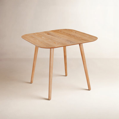 Louise Mid Century Modern Faux Wood Dining Table