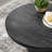 Wood 35.98" Round Coffee Table with Cylindrical Leg-377101037