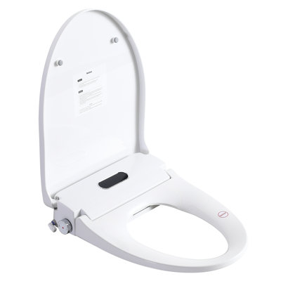 Smart bidet avec bouton latéral, réglage de la position de la nuit et de la buse pour une utilisation dans la salle de bain Siège chauffant réglable, réglage de la température de l'eau, lavage par massage