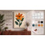 Orange Bloom Study Botanical - Wrapped Canvas-1591219059-1591219060