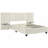 Upholstered Platform Bed With Big Headboard-568173336
