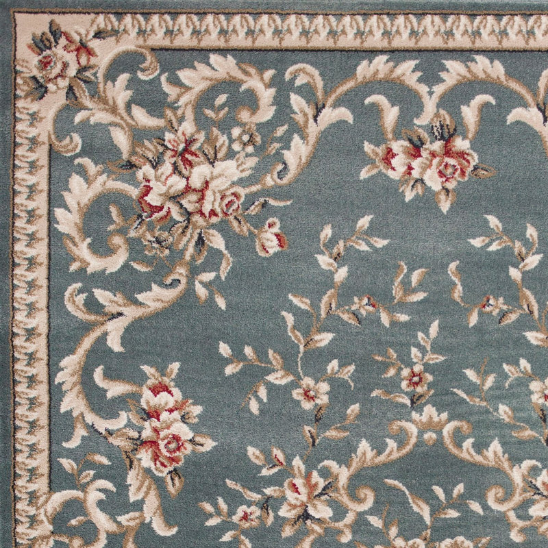 Tapis d'intérieur bleu ardoise