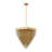 18 - Light LED Geometric Chandelier