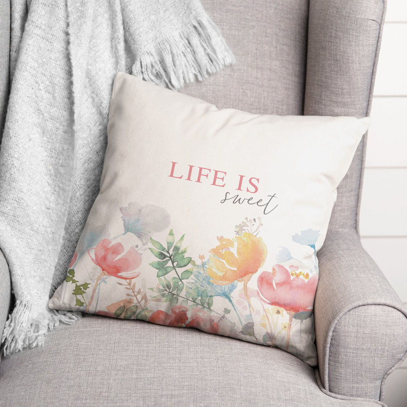 Coussin Life Is Sweet Botanicals