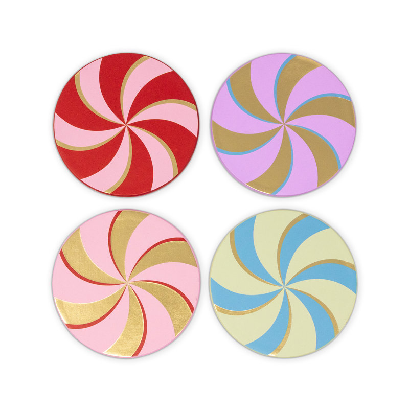 Ensemble de sous-verres, gâteries festives