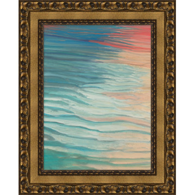Tides of Sunset par Thom Filicia - peinture sur toile encadrée