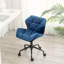 Chaise de bureau pivotante et capitonnée-1585015353