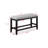 Transitional Counter-Height Bench With Dark Gray Upholstery - Spacious & Solid Dining Fabric Rectangular Build-1431035170-1431035172