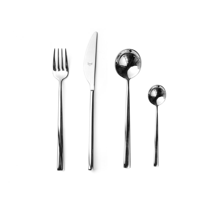 Movida Flatware Set - 24 Pieces - Stainless Steel