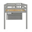  Lit mezzanine simple avec escalier Zahara-394558615