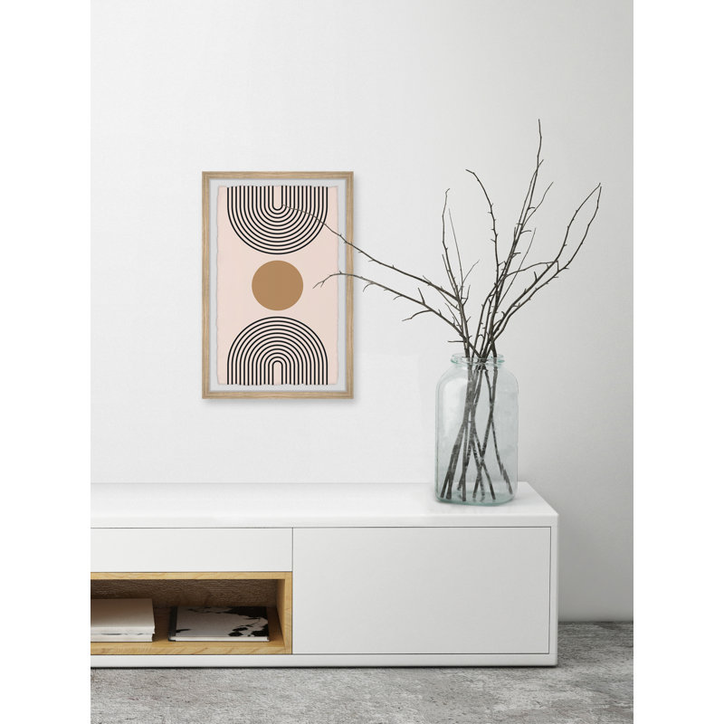 Opposite Polarity 1 Piece Single Picture Frame Painting, 45 cm H x 38 cm W