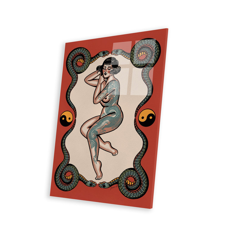 Peaceful par Jessica O. - Peinture sur verre sans cadre