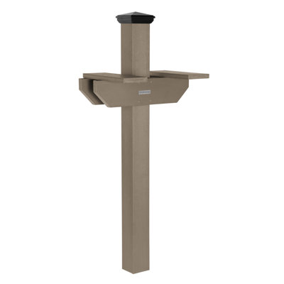 The Home & Garden Collection 76.8'' H Square Standard Post