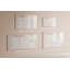 Magnetic Memo Board Whiteboard - 60 x 40 cm - Includes Marker and Magnets - Charming weekly planner