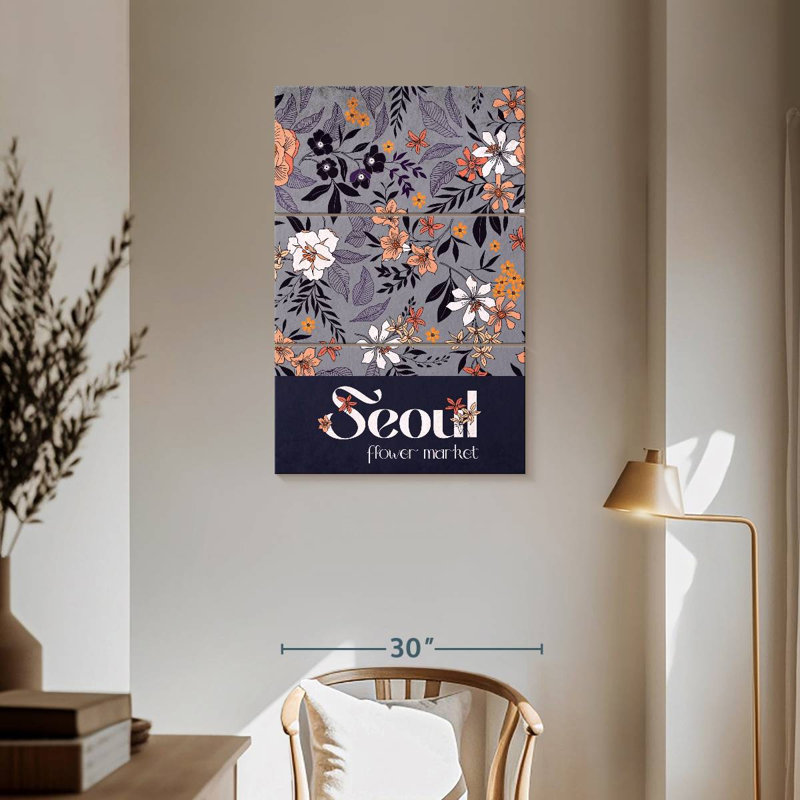 Affiche Harnek Séoul, H 57 po x l 36 po