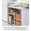 Yamazaki Home Two-Tier Hideaway Storage Cart, Steel, Wheels-101302448