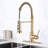 KISRAIS Pull Down Kitchen Faucet