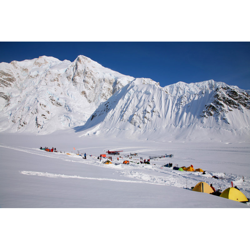 " Base Camp In Alaska ", 24" H x 36" W  