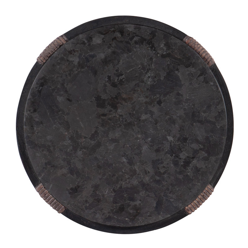 Melange Marble Top End Table