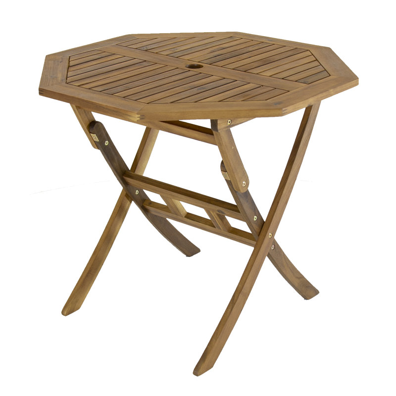 Wooden Folding Outdoor Dining Table