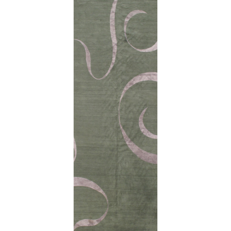 Tapis en soie / laine noué à la main népalais Modern