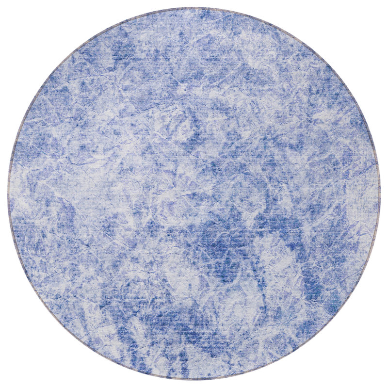 Tapis d'intérieur rond 8 po