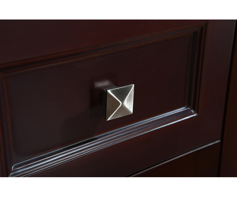 Ensemble de meuble-lavabo de salle de bain simple avec miroir 42 po Beckonridge