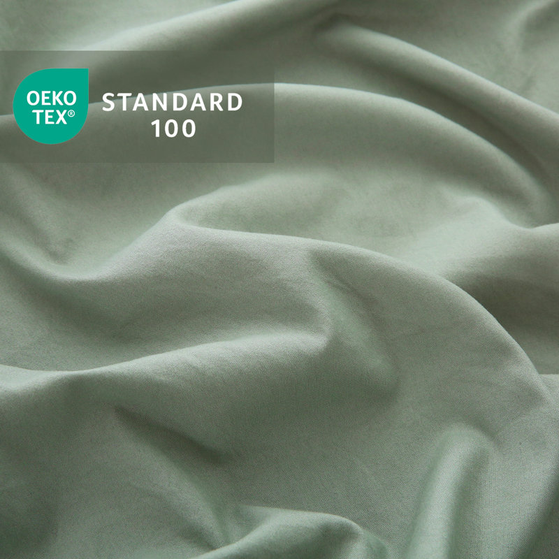 Solayne 1800 Series 22 Inch Deep Microfiber Fitted Sheet, Green, King Fitted Sheet