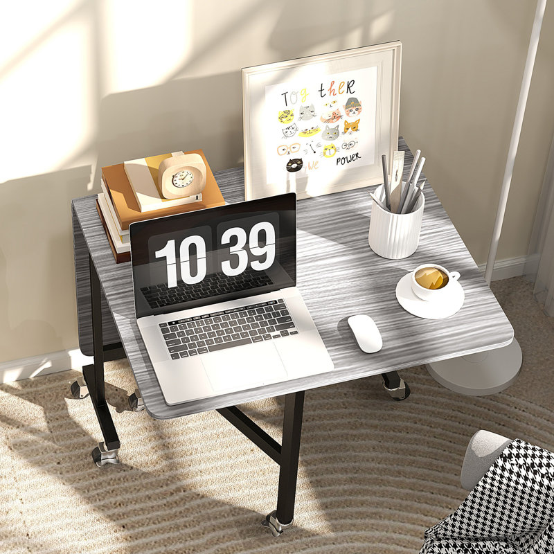 Metal Base Dining Table, Grey