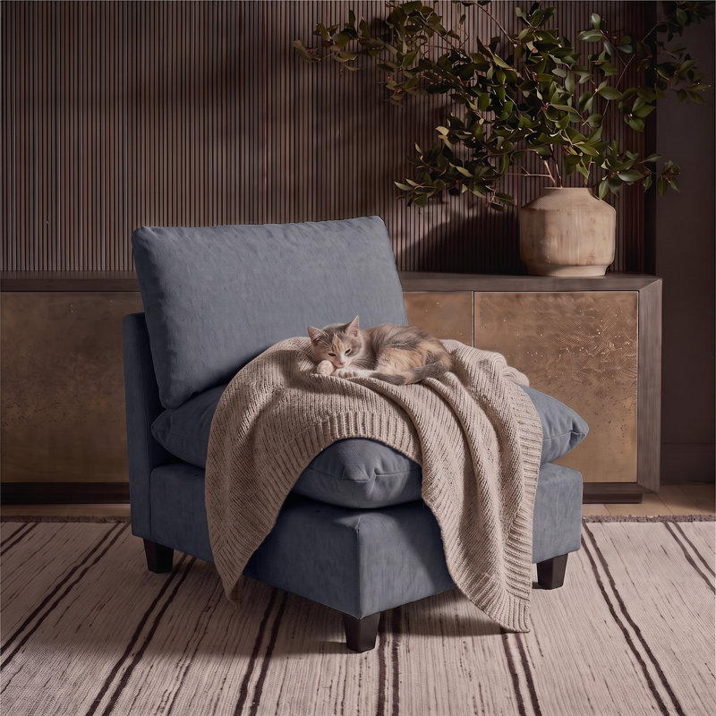 Modular Sofa Components, Blue