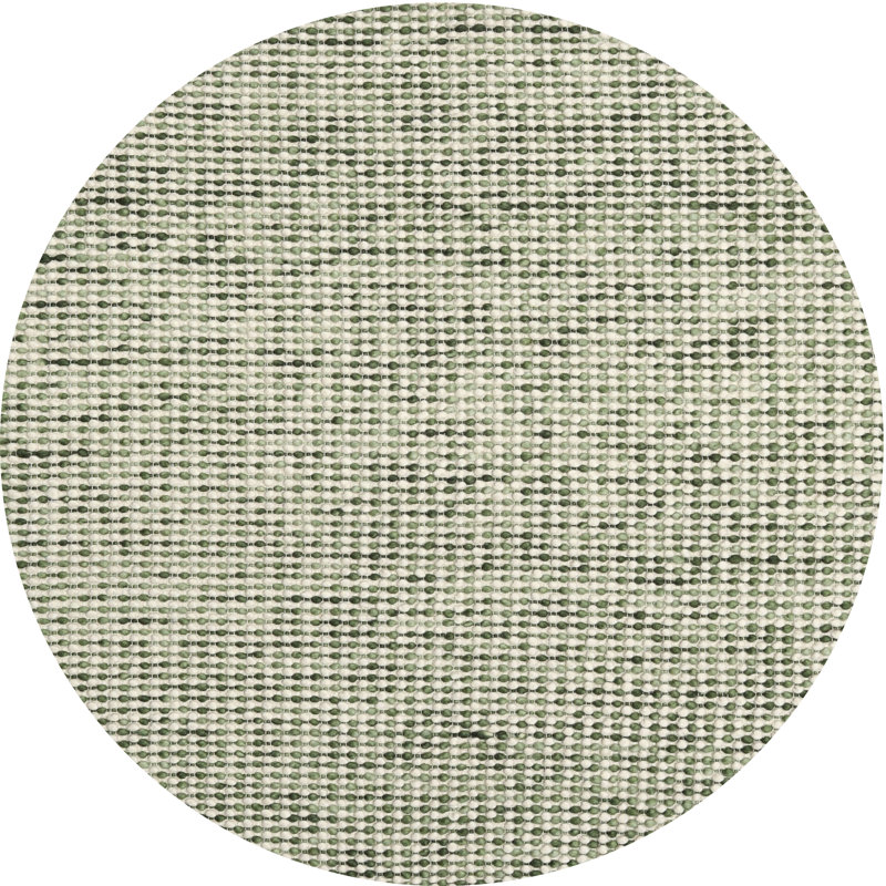 Tapis contemporain Olive, Rond 3 pi