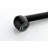 Matte Black Stainless Steel Kitchen Sink Faucet With Pull-Out Spray Functionality, 360 Rotating, Single Handle For Convenient Water Regulation, Two Output Settings - Stream And Daily Activities-1587974329