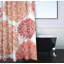 Rideau de douche simple à motif floral Miki-20282756