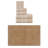 Bublitz Classy Bath Mat 100% Soft Cotton Bath Towel Set & Bath Rug-102445827-127863109