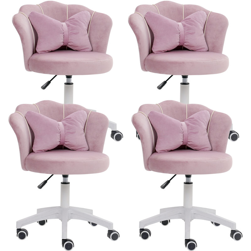 Chaise d'appoint Jeffry, Rose